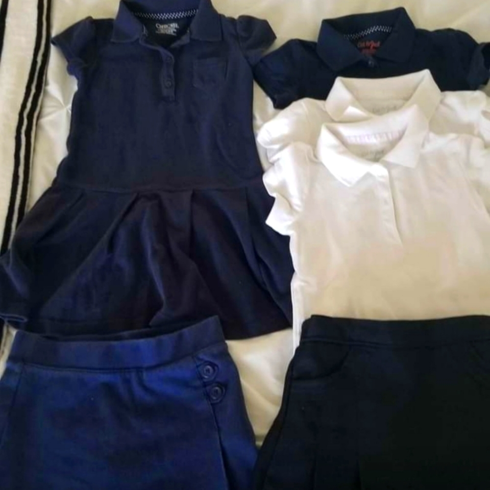 Girls 4T/5T school uniforms